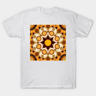 Groovy Sun Mandala Art T-Shirt